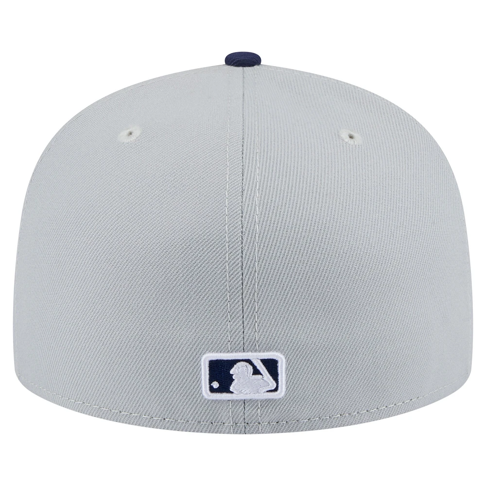 Men's New Era  Gray/Navy San Francisco Giants Colorpack Two-Tone 59FIFTY Fitted Hat