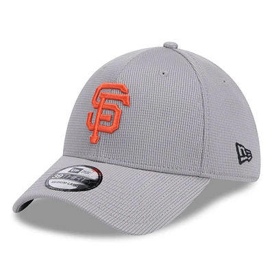 Casquette flexible Active Pivot 39THIRTY des Giants de San Francisco New Era pour hommes, grise