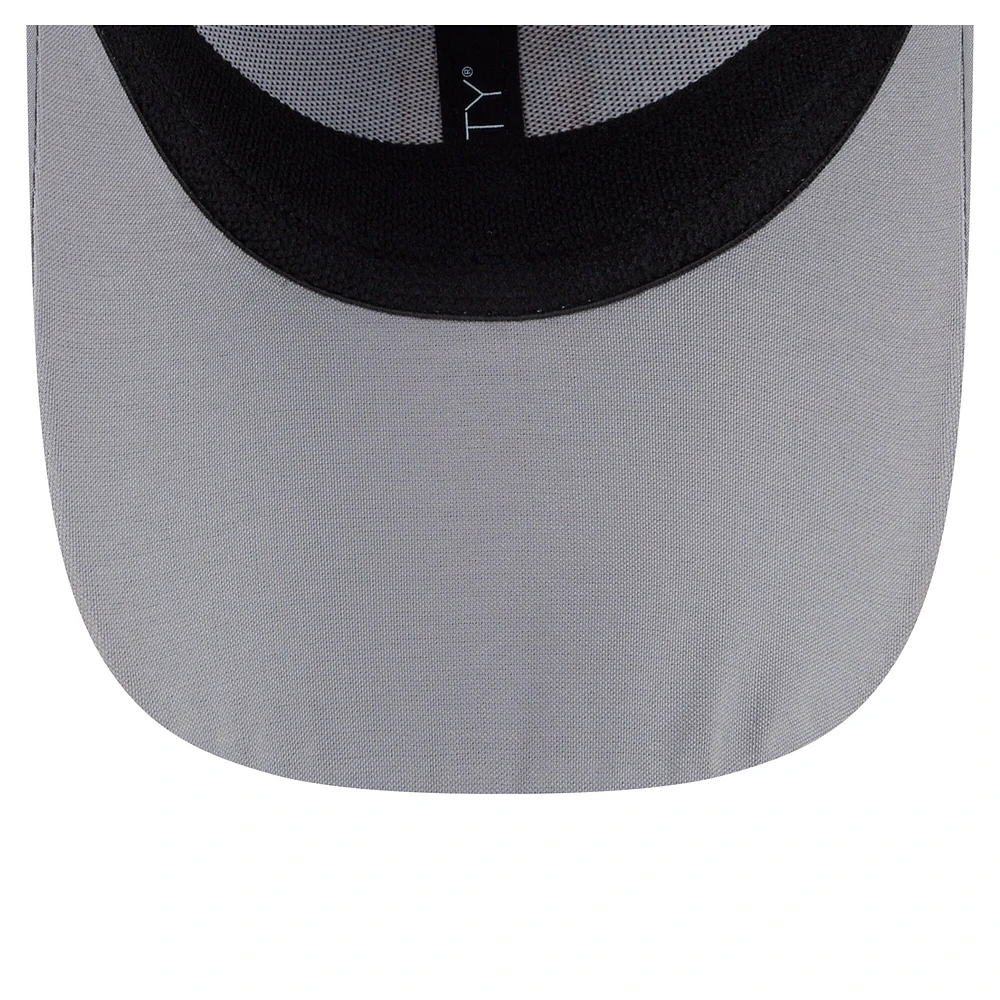 Men's New Era  Gray San Francisco Giants Linear 39THIRTY Flex-Fit Hat