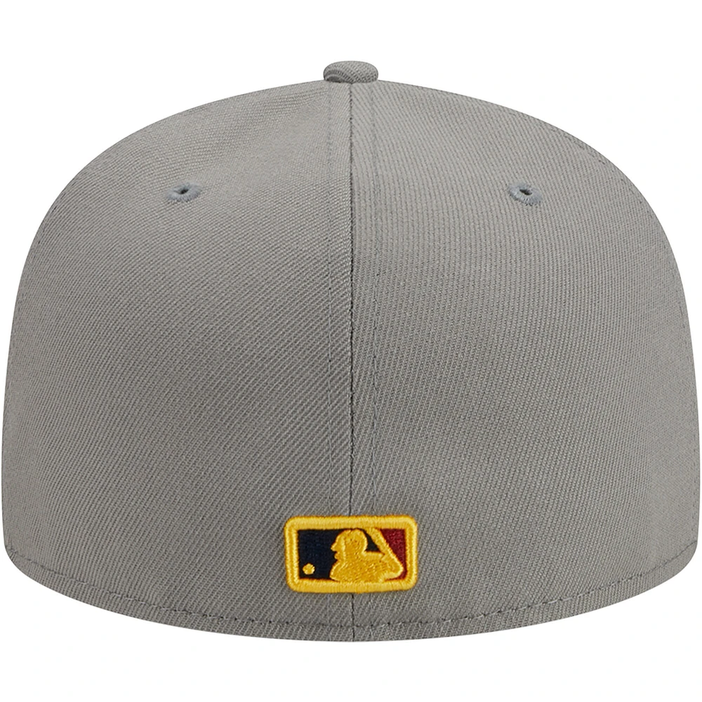 Casquette ajustée 59FIFTY grise des Giants de San Francisco New Era pour homme