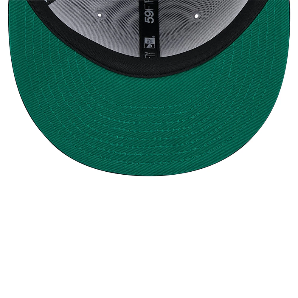 Casquette ajustée 59FIFTY en maille Pivot des Giants de San Francisco New Era pour hommes, grise