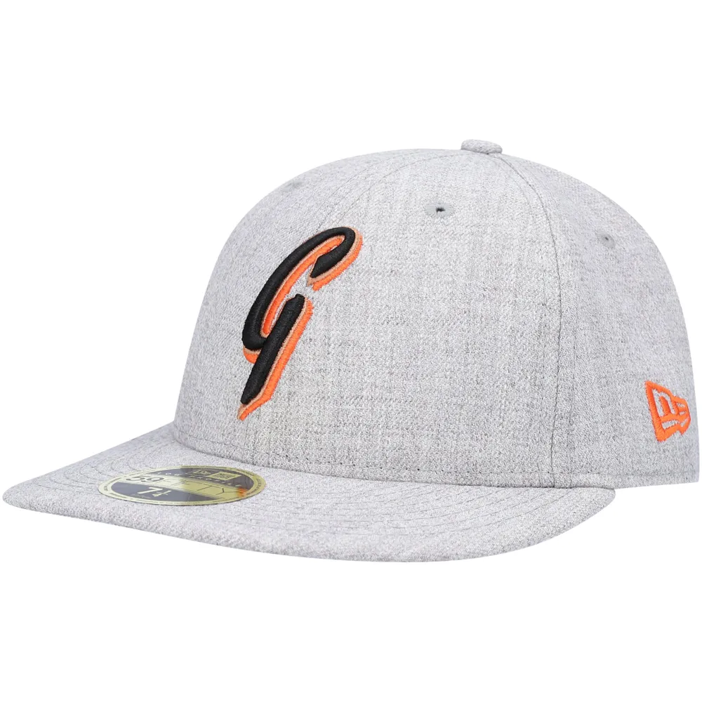 New Era Men's New Era Gray San Francisco Giants Retro G Low Profile 59FIFTY  Fitted Hat