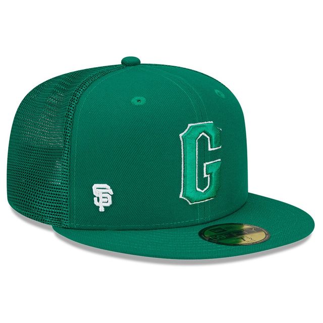 Casquette ajustée 59FIFTY pour homme des San Francisco Giants 2022 de la Saint-Patrick New Era verte