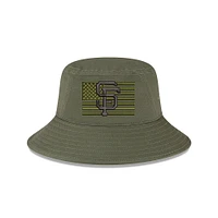 Casquette homme New Era Green San Francisco Giants 2023 Armed Forces Day