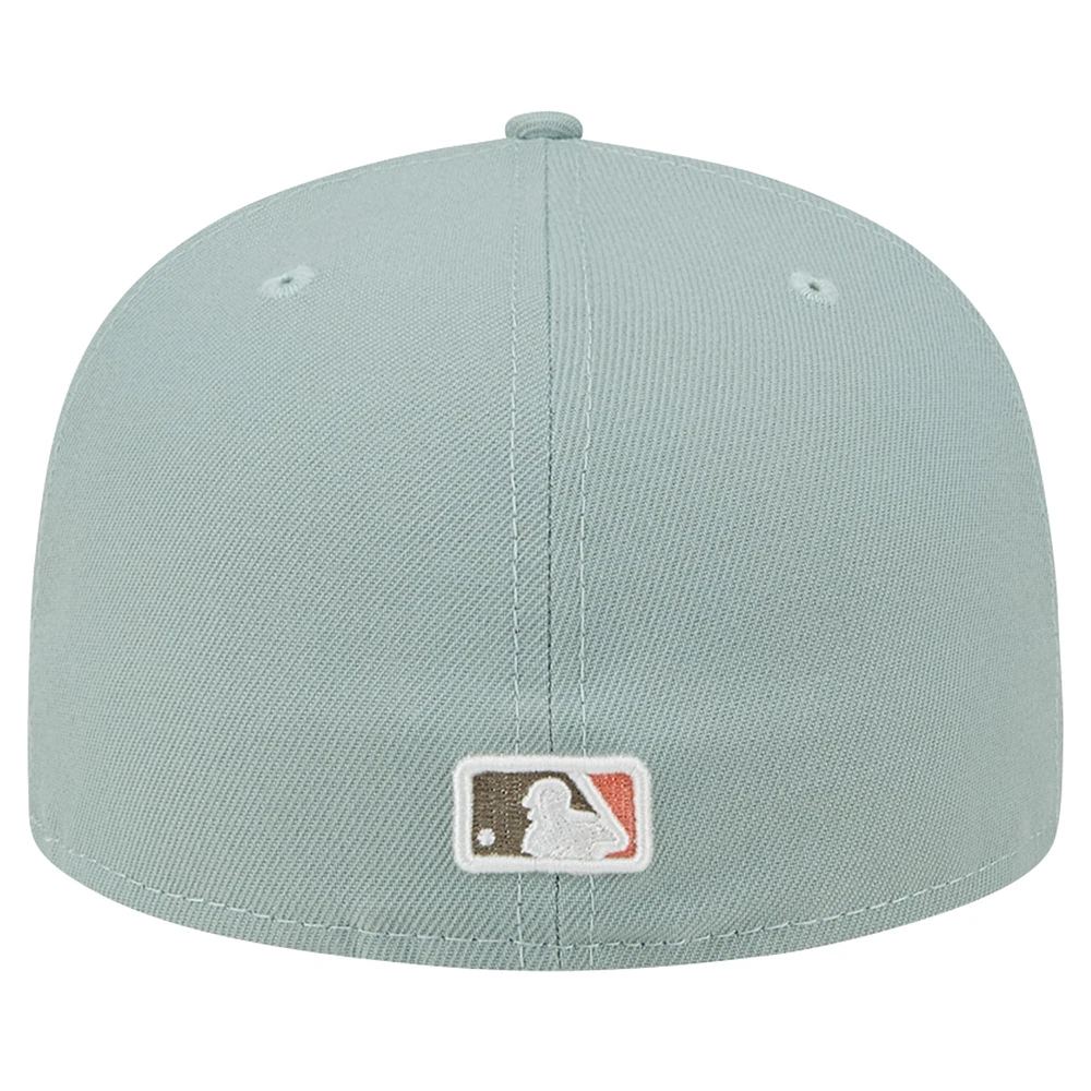 Casquette ajustée 59FIFTY verte San Francisco Giants Spring Forest pour hommes New Era