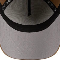 Men's New Era Khaki San Francisco Giants A-Frame 9FORTY Adjustable Hat