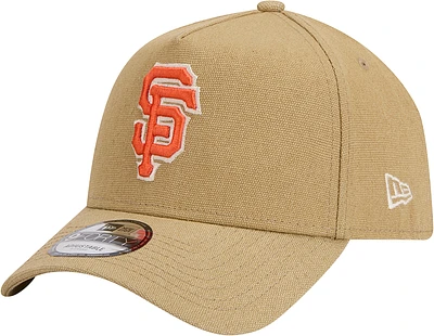 Casquette ajustable 9FORTY A-Frame Essentials avec logo San Francisco Giants de New Era pour homme en kaki