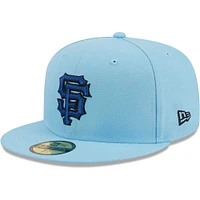 Men's New Era Light Blue San Francisco Giants 59FIFTY Fitted Hat