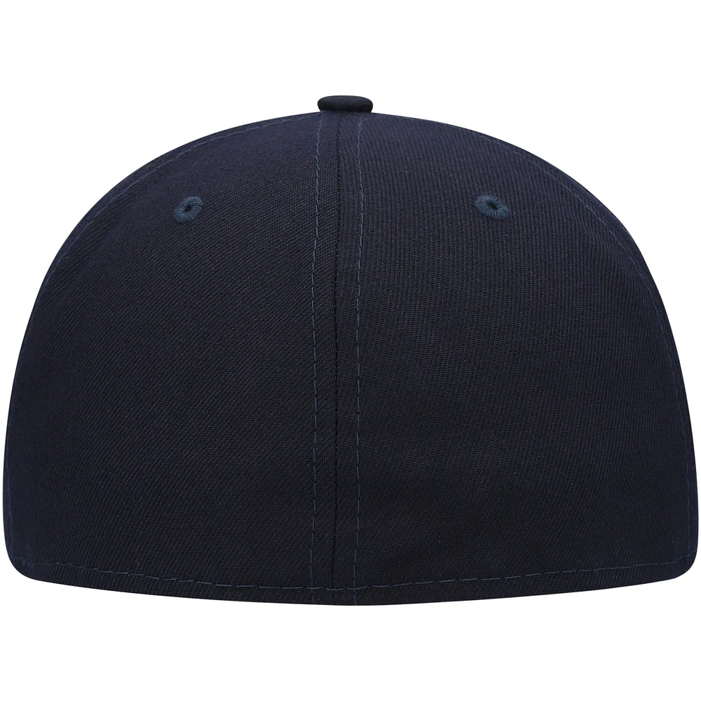 Men's New Era Navy San Francisco Giants Cooperstown Collection Turn Back The Clock Sea Lions 59FIFTY Fitted Hat