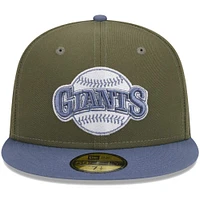 Casquette ajustée 59FIFTY pour homme San Francisco Giants New Era olive/bleu