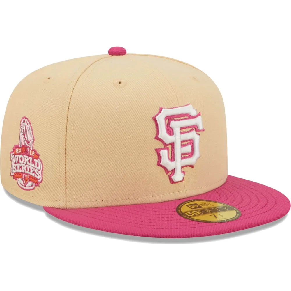 Lids San Francisco Giants New Era 2012 World Series Mango Passion 59FIFTY  Fitted Hat - Orange/Pink