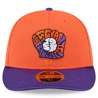 Casquette d'entraînement au bâton City Connect 59FIFTY orange/violet New Era pour homme des Giants de San Francisco 2025