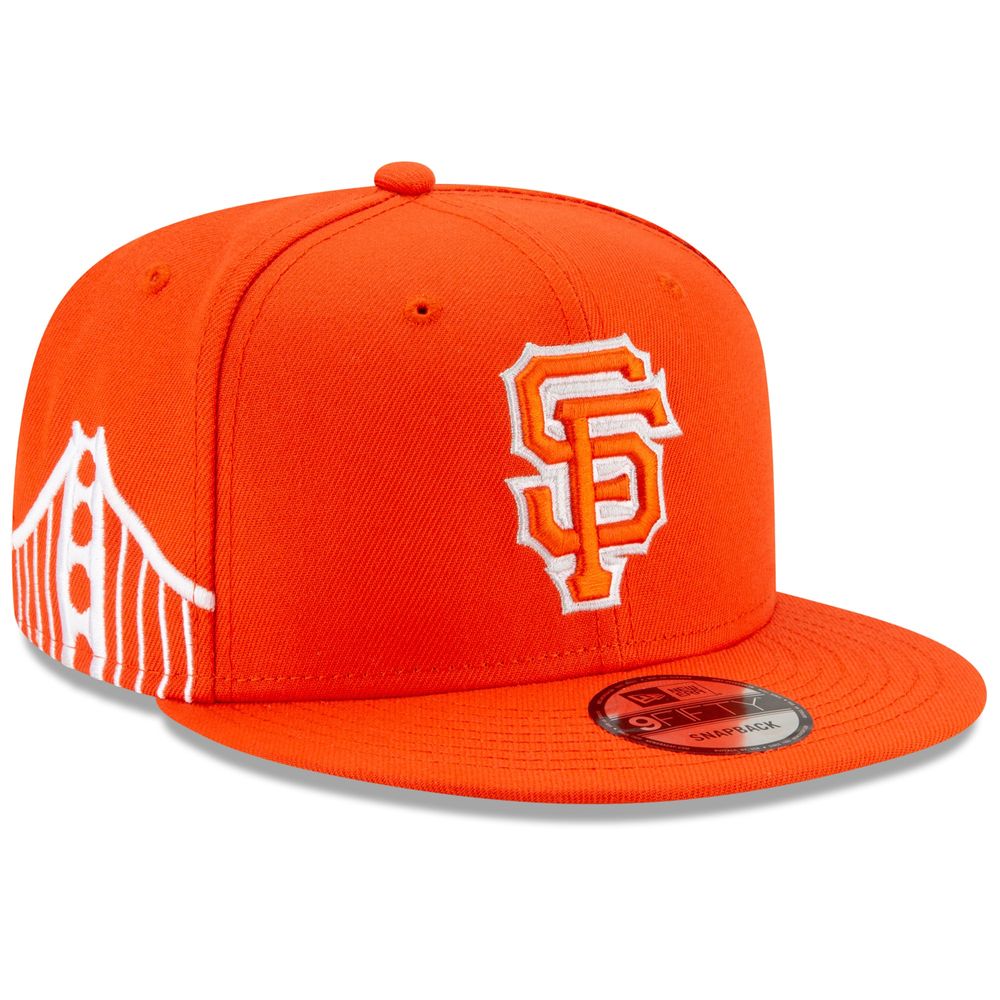 Men's New Era Orange San Francisco Giants 2021 City Connect 9FIFTY Snapback Adjustable Hat