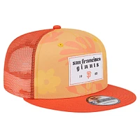 Casquette Snapback 9FIFTY Snapback pour hommes New Era des San Francisco Giants Bikini Bottom Trucker