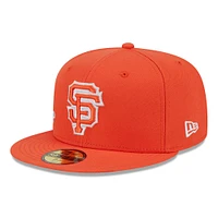 Men's New Era Orange San Francisco Giants City Connect Icon 59FIFTY Fitted Hat