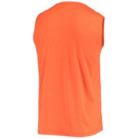 Men's New Era Orange San Francisco Giants Muscle Tank Top