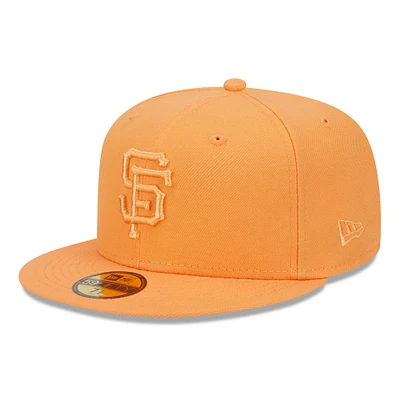 Men's New Era Orange San Francisco Giants Spring Color 59FIFTY Fitted Hat