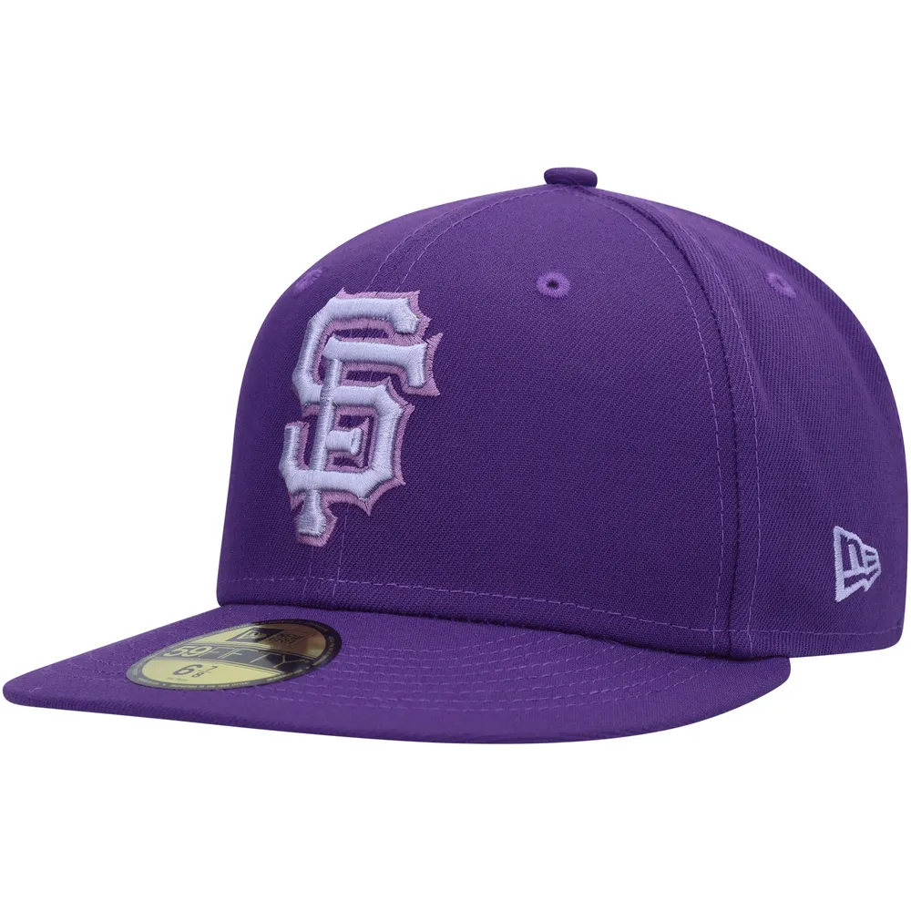 Men's New Era Lavender San Francisco Giants 59FIFTY Fitted Hat