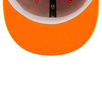 Men's New Era Red/Neon Green San Francisco Giants  Lava Highlighter Combo 59FIFTY Fitted Hat