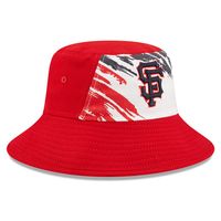 Men's New Era Red San Francisco Giants 2022 4th of July Bucket Hat