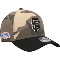 Men's New Era San Francisco Giants Camo Crown A-Frame 9FORTY Adjustable Hat