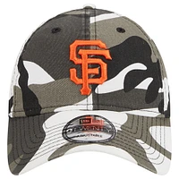 Casquette réglable New Era San Francisco Giants 9TWENTY camouflage foncé pour homme