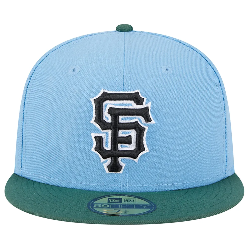 Men's New Era  Sky Blue/Cilantro San Francisco Giants 2002 World Series 59FIFTY Fitted Hat