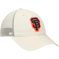 Men's New Era Stone San Francisco Giants Game Day 9TWENTY Adjustable Trucker Hat