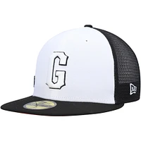 Casquette ajustée 59FIFTY pour entraînement au bâton sur le terrain des Giants de San Francisco 2023 New Era homme, blanc/noir