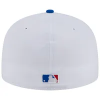 Casquette ajustée 59FIFTY Undervisor des Giants de San Francisco New Era blanche/rouge pour homme