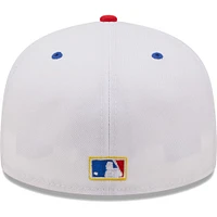 Men's New Era White/Royal San Francisco Giants 8-Time World Series Champions Cherry Lolli 59FIFTY Fitted Hat