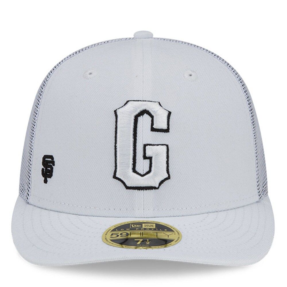 New Era Men's San Francisco Giants 59Fifty Game Black Low Crown