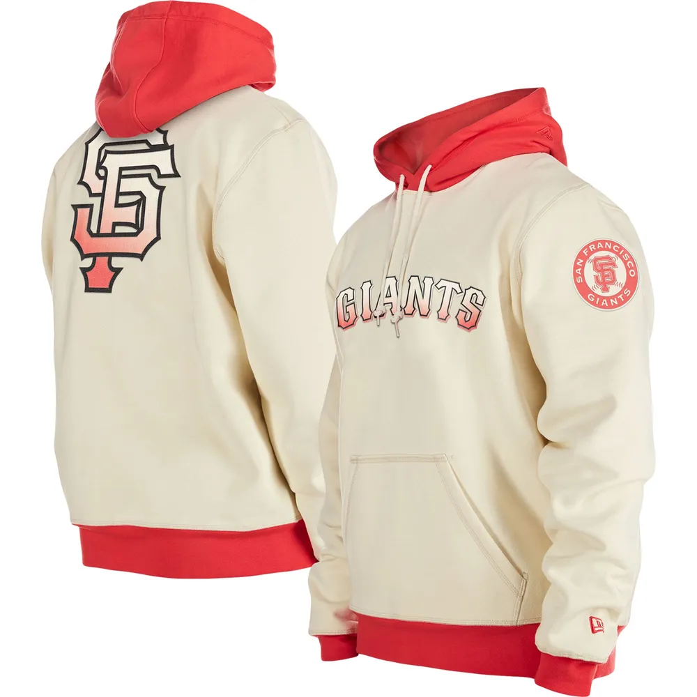 Men's New Era Scarlet San Francisco 49ers Big & Tall NFL Pullover Hoodie