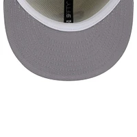 Men's New Era White San Francisco Giants Cooperstown Collection Chrome 59FIFTY Fitted Hat