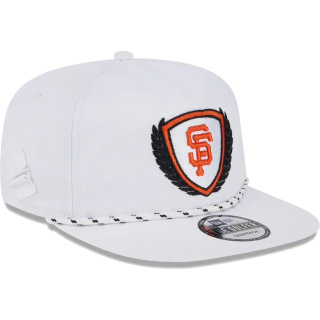 Lids San Francisco 49ers New Era Tee Golfer 9FIFTY Snapback Hat - White