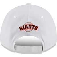 Casquette réglable New Era San Francisco Giants League II 9FORTY blanche pour homme