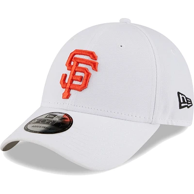 Casquette réglable New Era San Francisco Giants League II 9FORTY blanche pour homme