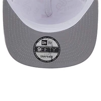 Men's New Era White San Francisco Giants Logo Dunes A-Frame Trucker 9FIFTY Snapback Hat