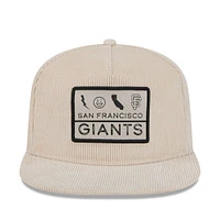 Men's New Era White San Francisco Giants Summer Essential Golfer Snapback Hat