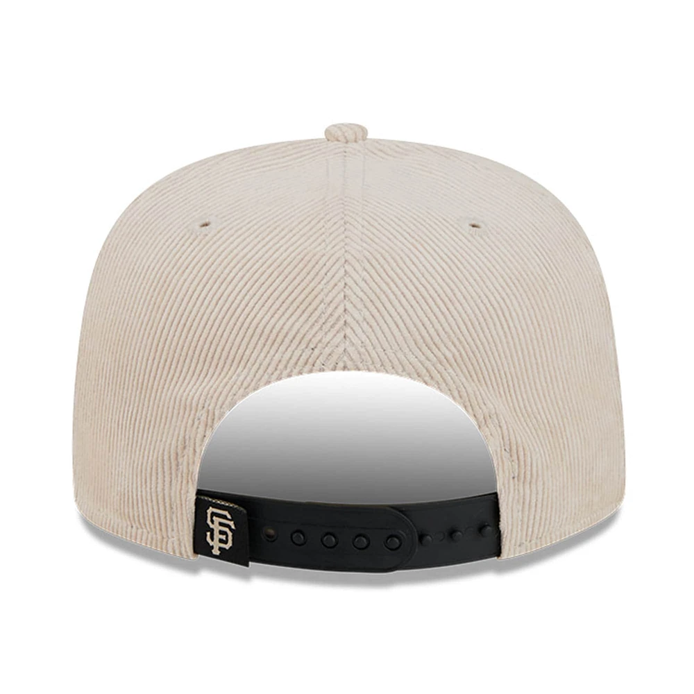 Men's New Era White San Francisco Giants Summer Essential Golfer Snapback Hat