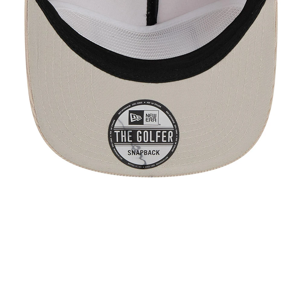 Men's New Era White San Francisco Giants Summer Essential Golfer Snapback Hat