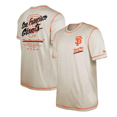 T-shirt pour homme New Era blanc San Francisco Giants Team Split