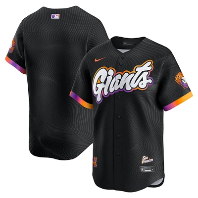 Maillot Nike City Connect Limited anthracite des Giants de San Francisco 2025 pour homme