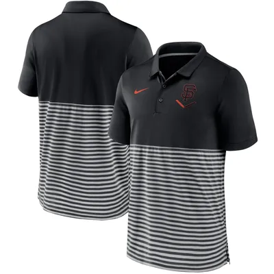 Lids San Francisco Giants Nike Team Baseline Striped Performance Polo -  White/Silver