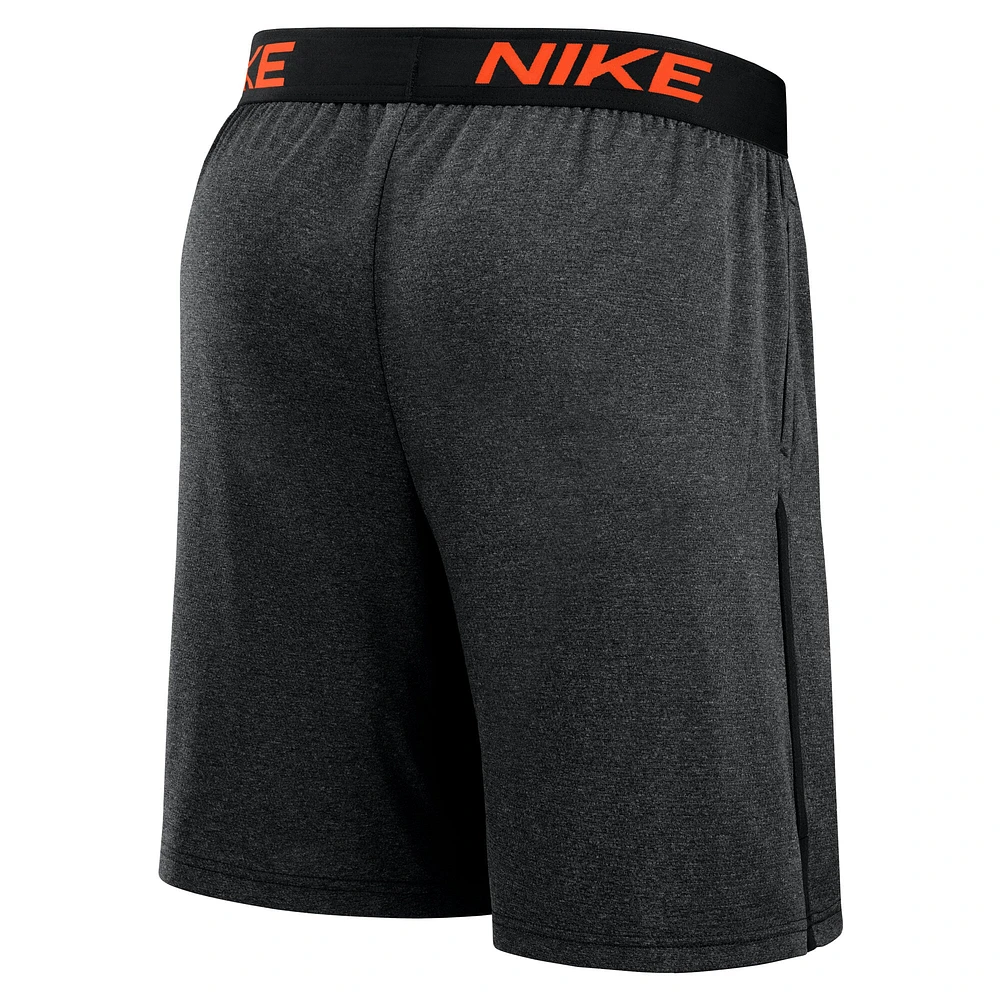 Men's Nike  Black San Francisco Giants 2025 City Connect Authentic Collection Knit Shorts