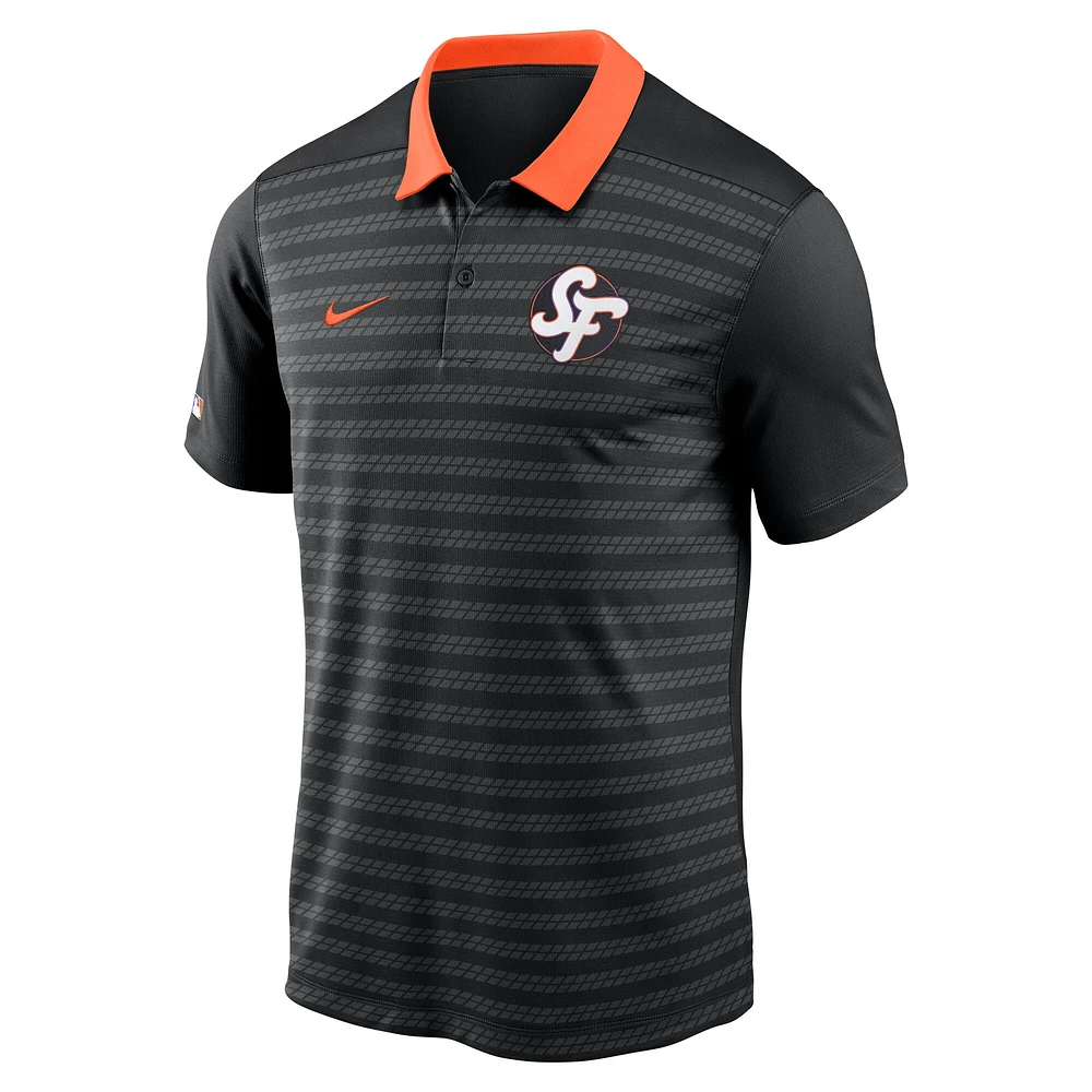 Men's Nike  Black San Francisco Giants 2025 City Connect Authentic Collection Victory Performance Polo