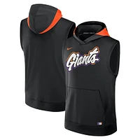 Sweat à capuche sans manches Nike City Connect Performance 2025 des Giants de San Francisco pour homme, noir
