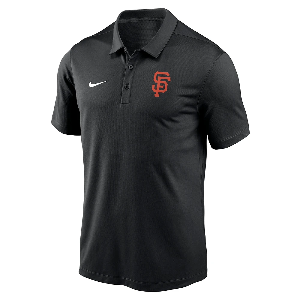 Men's Nike Black San Francisco Giants Agility Performance Polo