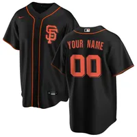 San Francisco Giants Nike Official Replica Alternate Road Jersey - Womens