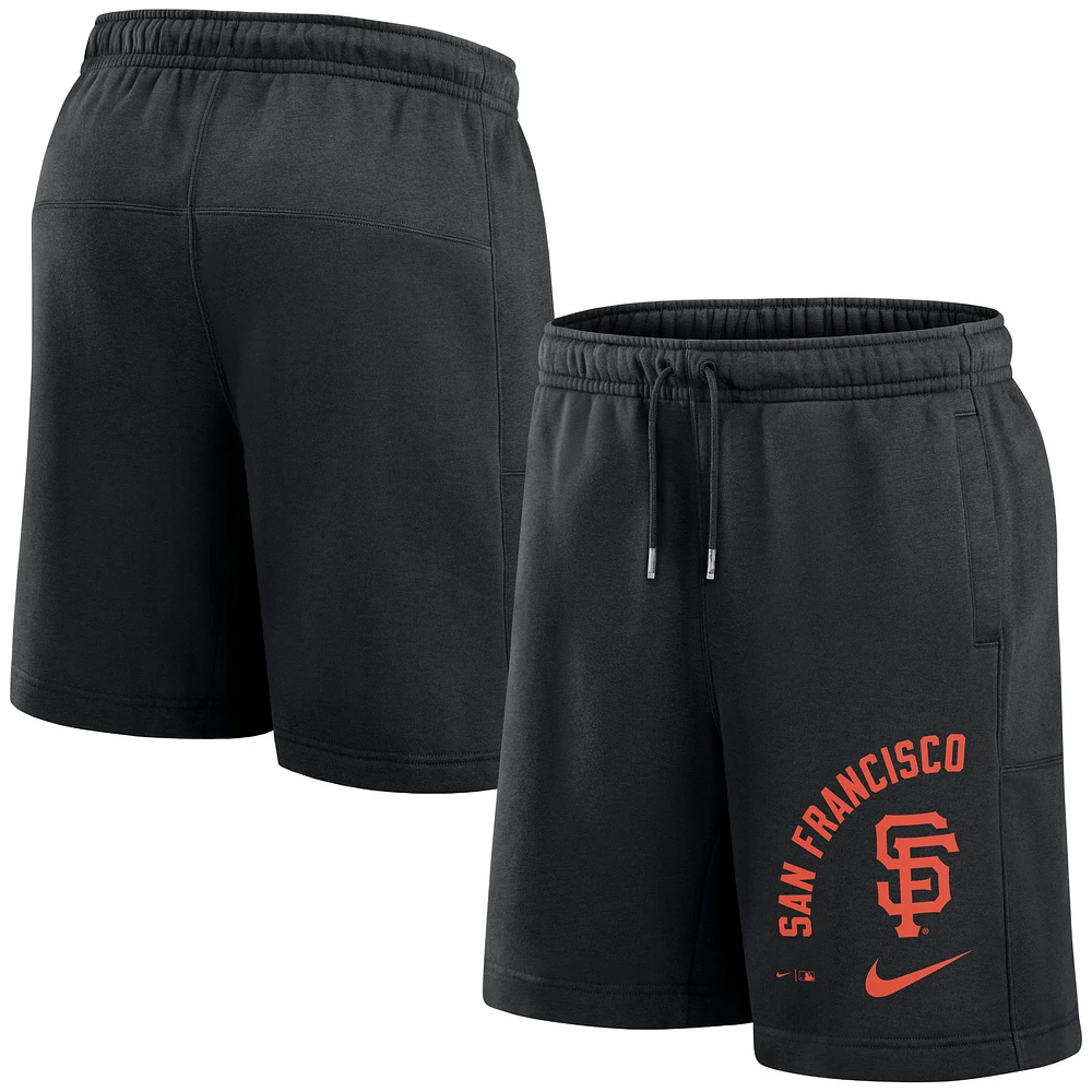 Short Nike noir San Francisco Giants Arched Kicker pour homme